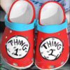 Thing 1 And Thing 2 Crocband Crocs Clog Shoes