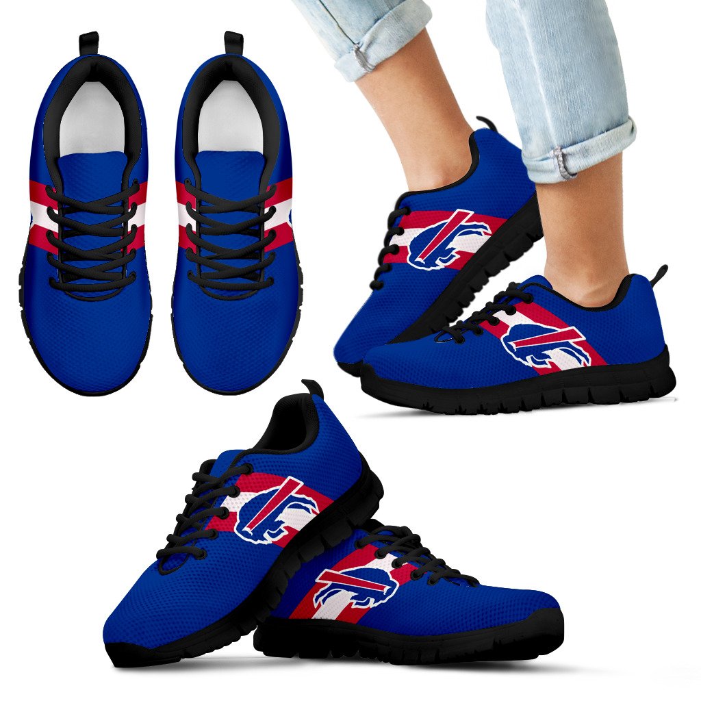 Three Colors Vertical Buffalo Bills Sneakers Three Colors Vertical Buffalo Bills Sneakers