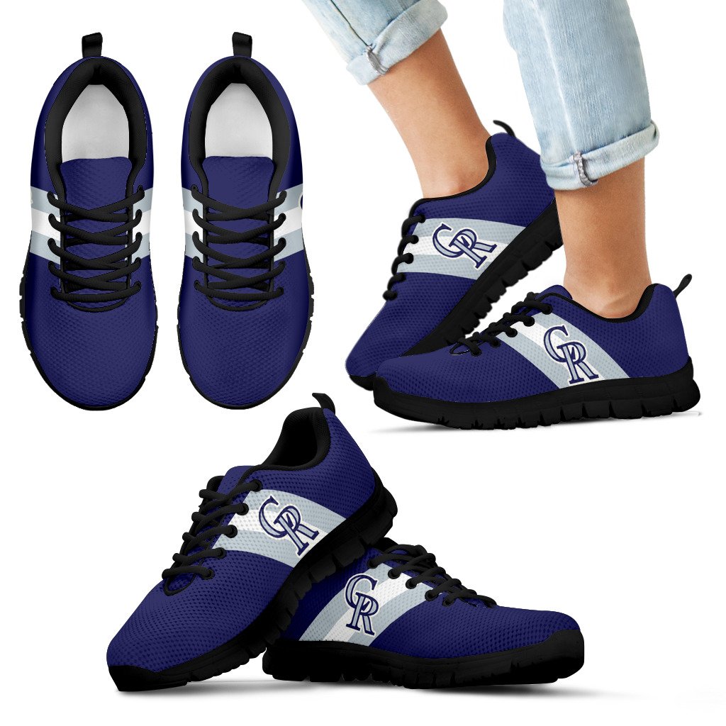 Three Colors Vertical Colorado Rockies Sneakers Three Colors Vertical Colorado Rockies Sneakers
