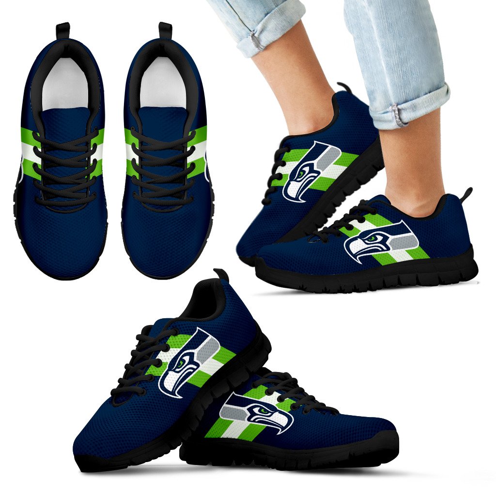 Three Colors Vertical Seattle Seahawks Sneakers Three Colors Vertical Seattle Seahawks Sneakers