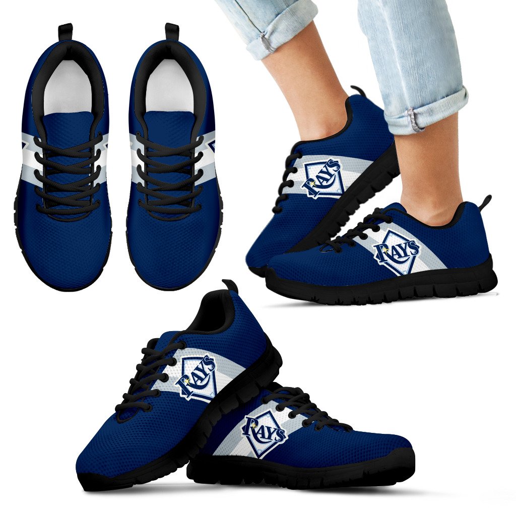 Three Colors Vertical Tampa Bay Rays Sneakers Three Colors Vertical Tampa Bay Rays Sneakers