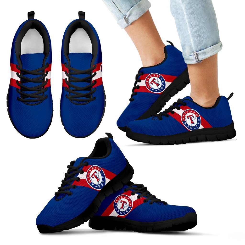Three Colors Vertical Texas Rangers Sneakers Three Colors Vertical Texas Rangers Sneakers