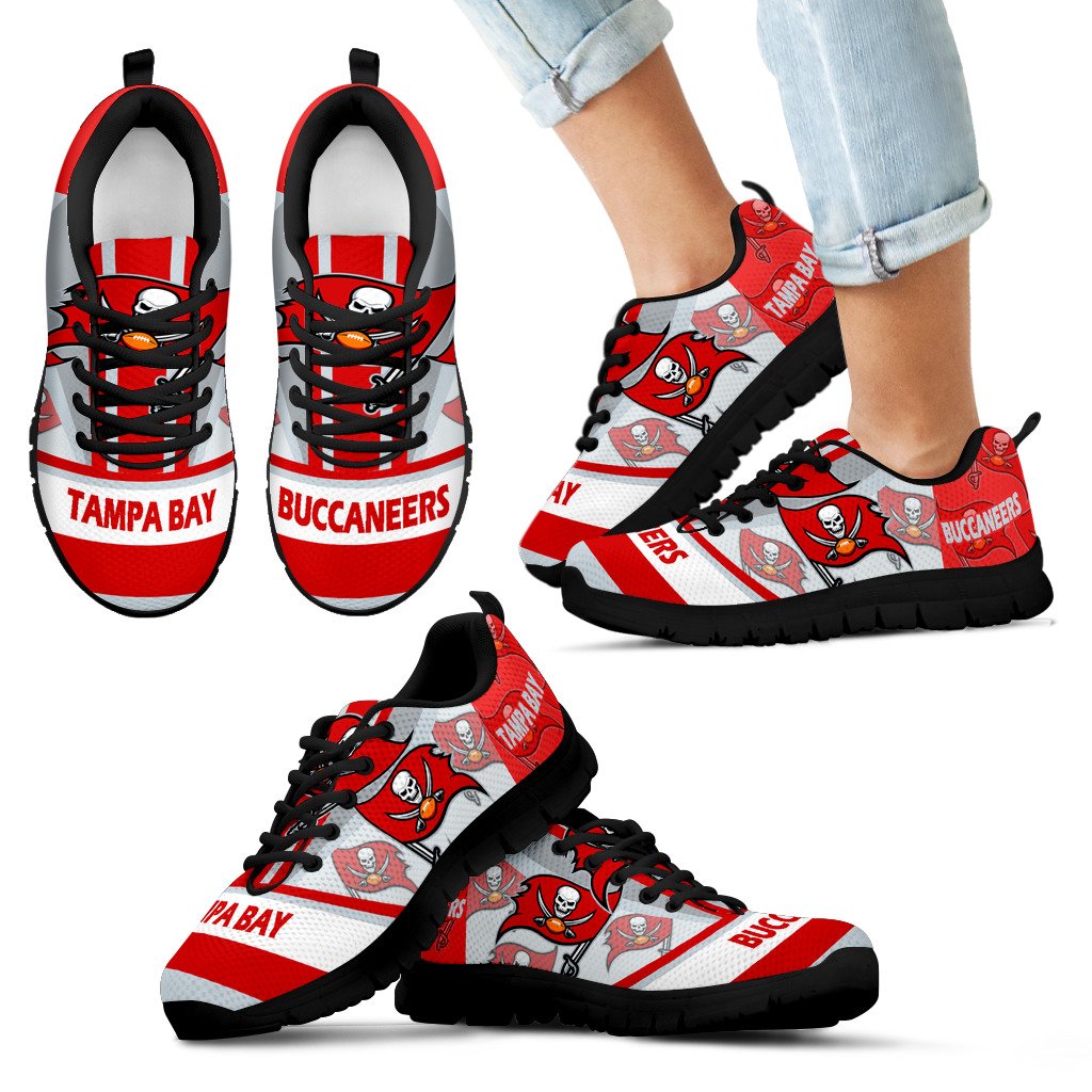 Three Impressing Point Of Logo Tampa Bay Buccaneers Sneakers Three Impressing Point Of Logo Tampa Bay Buccaneers Sneakers