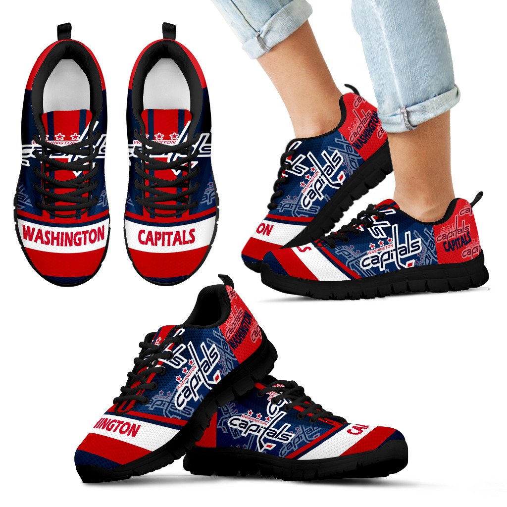 Three Impressing Point Of Logo Washington Capitals Sneakers Three Impressing Point Of Logo Washington Capitals Sneakers