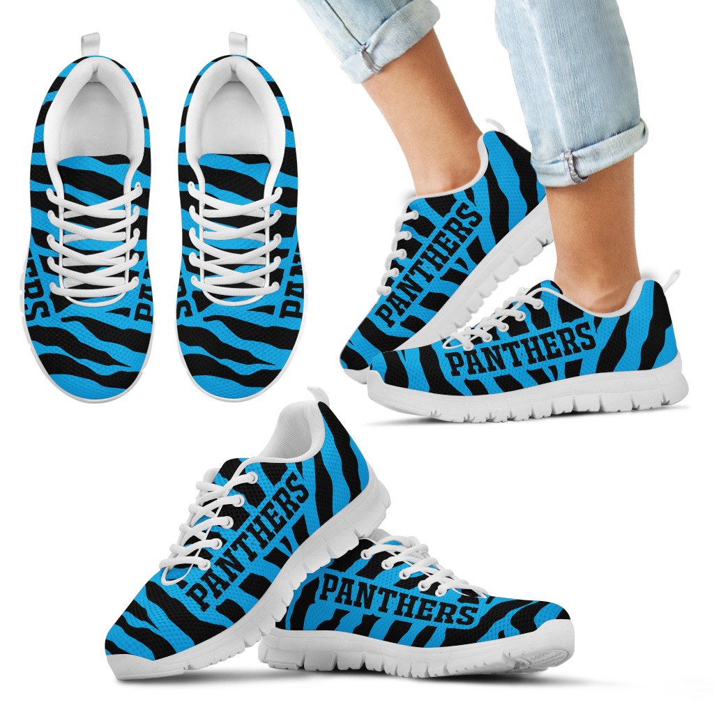 Tiger-Skin-Stripes-Pattern-Print-Carolina-Panthers-Sneakers-1