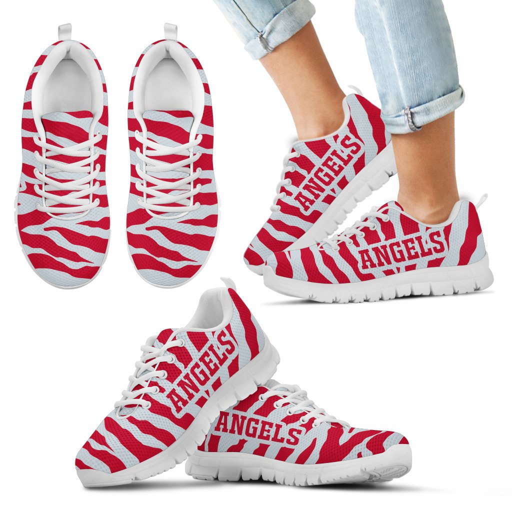 Tiger-Skin-Stripes-Pattern-Print-Los-Angeles-Angels-Sneakers-1