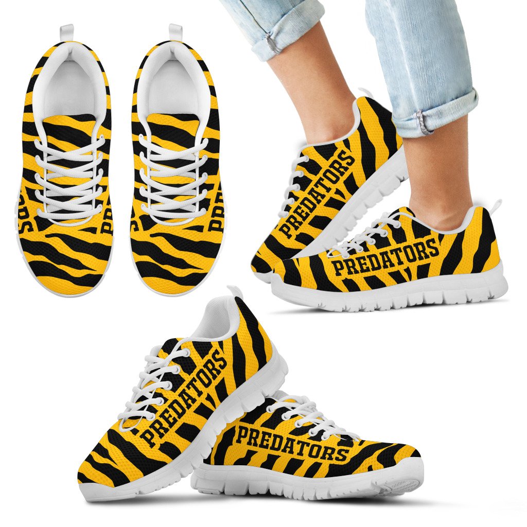Tiger-Skin-Stripes-Pattern-Print-Nashville-Predators-Sneakers-1