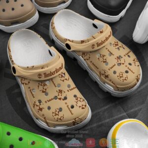 Timberland Light Brown Crocband Clog Shoes