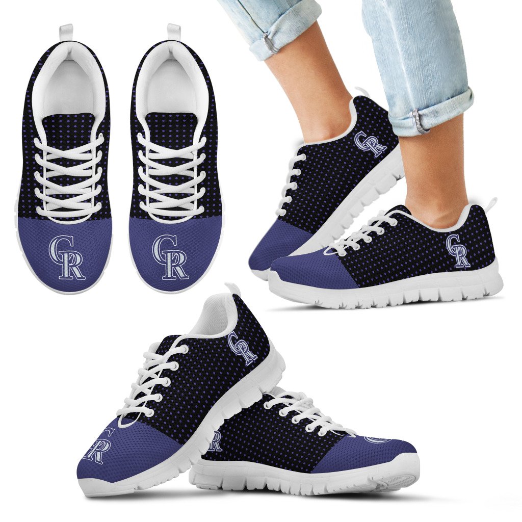 Tiny-Cool-Dots-Background-Mix-Lovely-Logo-Colorado-Rockies-Sneakers-1