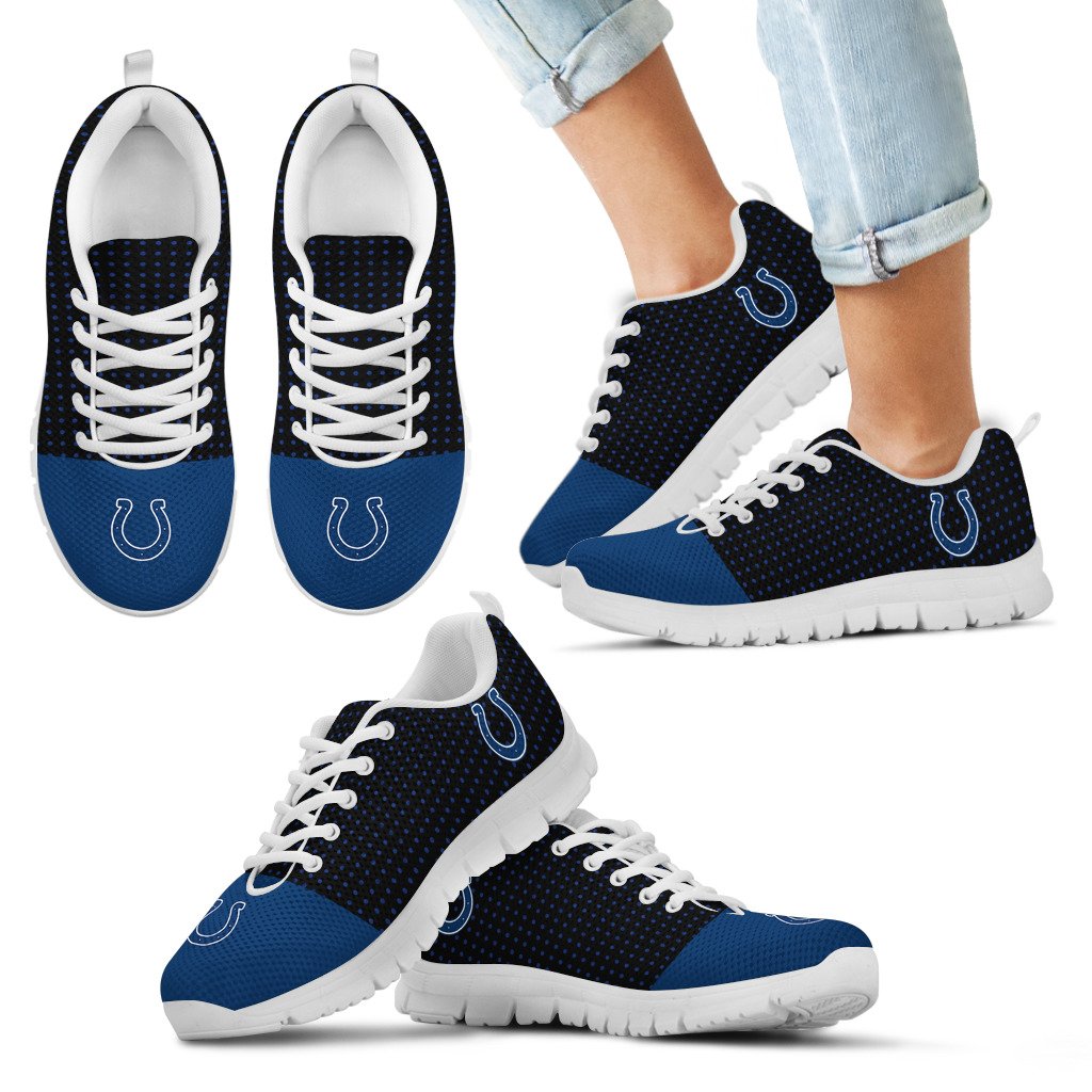 Tiny-Cool-Dots-Background-Mix-Lovely-Logo-Indianapolis-Colts-Sneakers-1