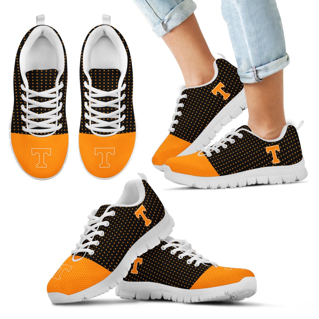Tiny-Cool-Dots-Background-Mix-Lovely-Logo-Tennessee-Volunteers-Sneakers-1