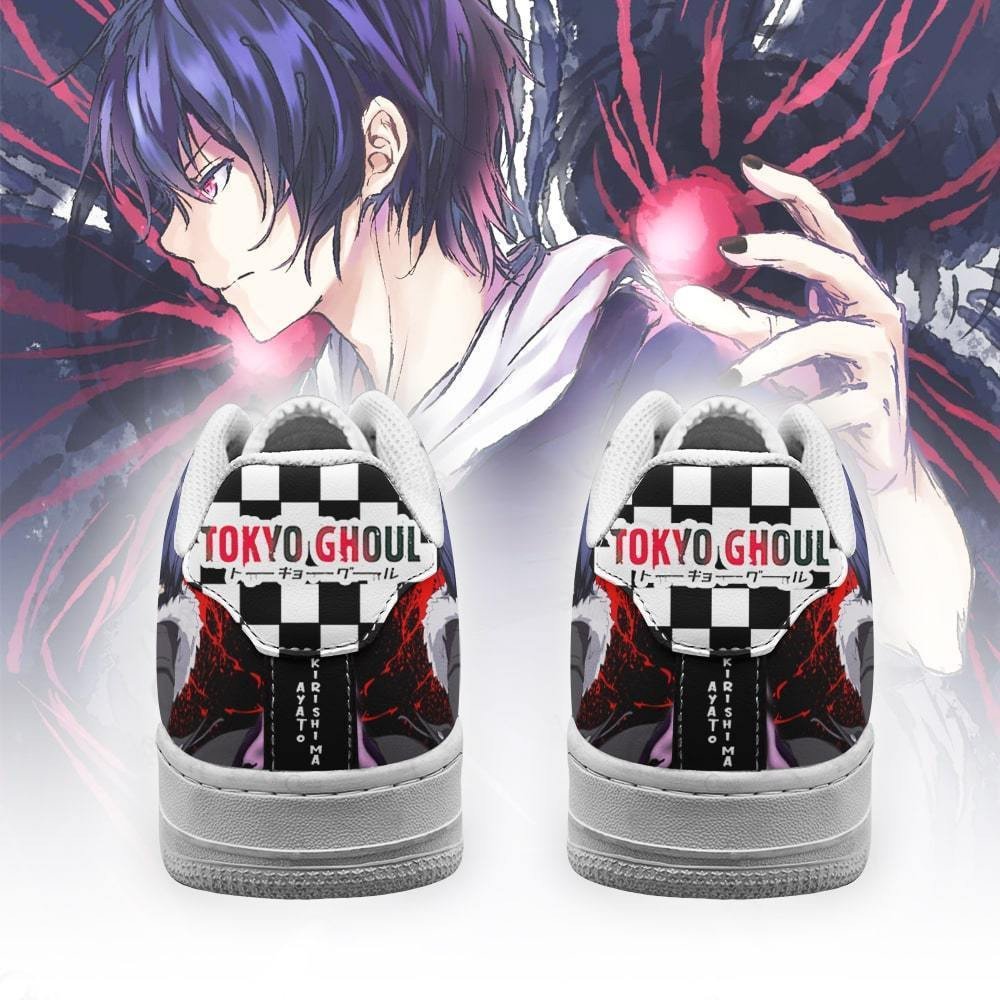 Tokyo Ghoul Ayato Checkerboard Anime Air Force Shoes Tokyo Ghoul Ayato Checkerboard Anime Air Force Shoes