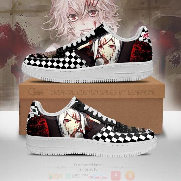Tokyo-Ghoul-Juuzou-Checkerboard-Anime-Air-Force-Shoes-1