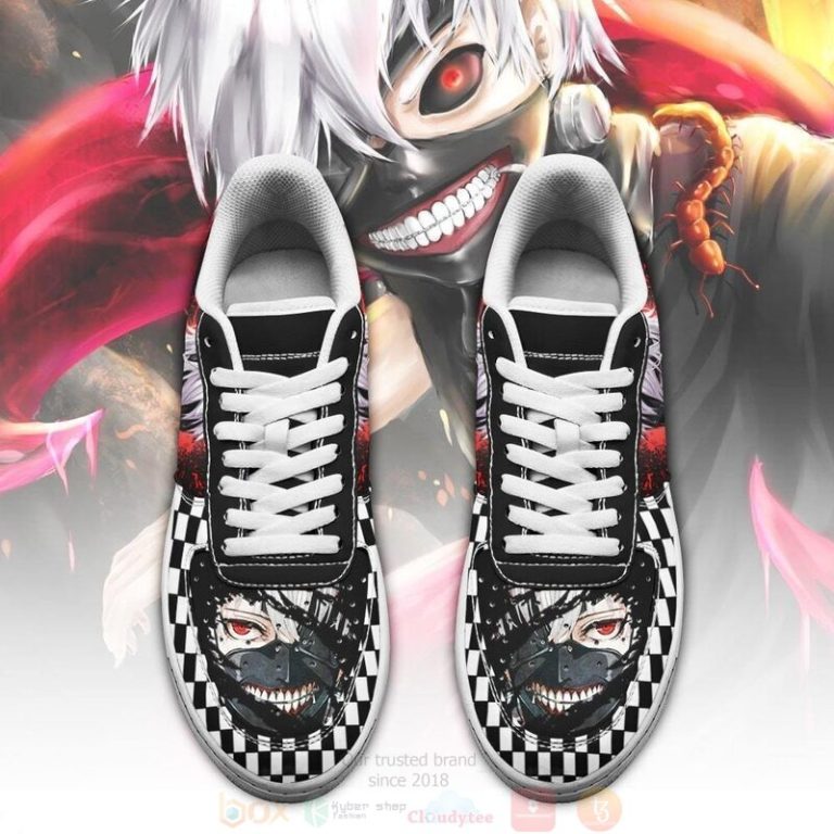 Tokyo-Ghoul-Kaneki-Checkerboard-Anime-Air-Force-Shoes-2