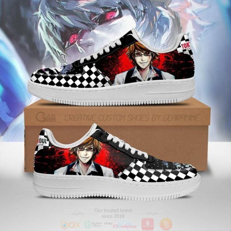 Tokyo-Ghoul-Nishiki-Checkerboard-Anime-Air-Force-Shoes-1