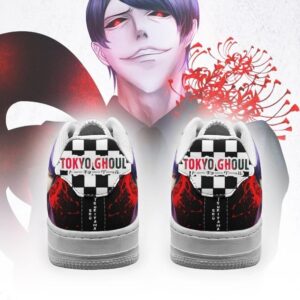 Tokyo Ghoul Tsukiyama Checkerboard Anime Air Force Shoes