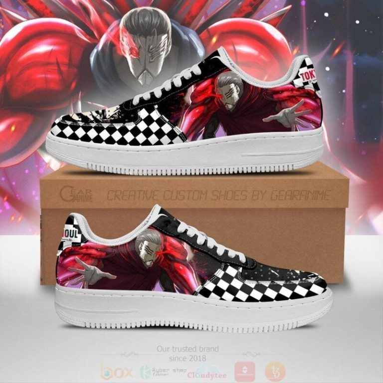 Tokyo-Ghoul-Yoshimura-Checkerboard-Anime-Air-Force-Shoes-1