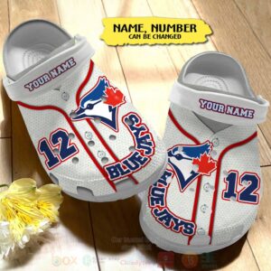 Toronto Blue Jays Personalized Crocband Crocs Clog Shoes