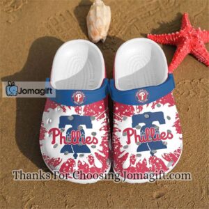 [Trendy] Philadelphia Phillies Crocs Crocband Clogs Gift