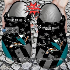 [Trendy] San Jose Sharks Star Flag Crocs Gift