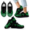 Tribal Flames Pattern Marshall Thundering Herd Sneakers
