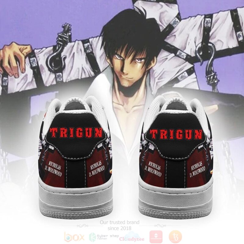Trigun Nicholas D. Wolfwood Anime Air Force Shoes Trigun Nicholas D. Wolfwood Anime Air Force Shoes