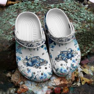 Truck Jesus Take The Wheel Crocs Crocband Shoes