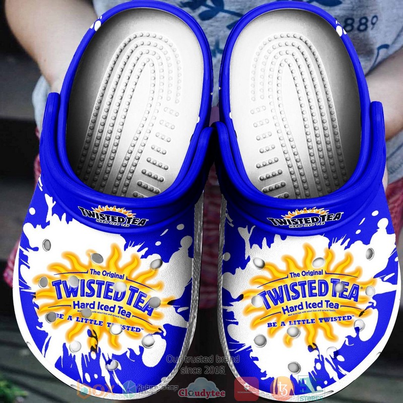 Twisted Tea Hard Iced Tea Drinking Crocband Clog Shoes Twisted Tea Hard Iced Tea Drinking Crocband Clog Shoes