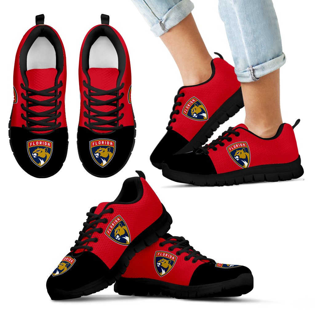Two Colors Aparted Florida Panthers Sneakers Two Colors Aparted Florida Panthers Sneakers
