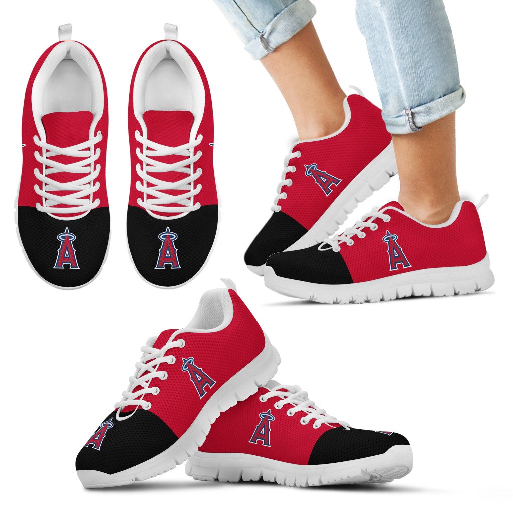 Two-Colors-Aparted-Los-Angeles-Angels-Sneakers-1