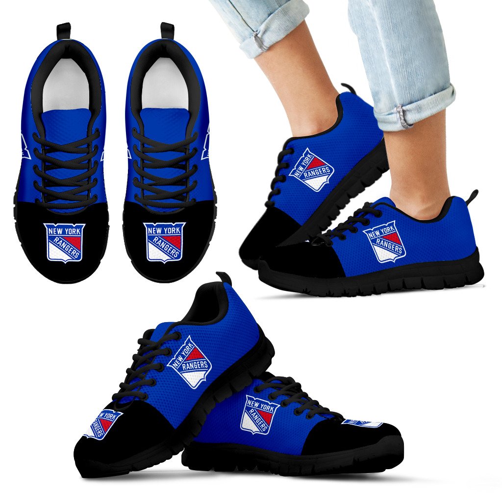 Two Colors Aparted New York Rangers Sneakers Two Colors Aparted New York Rangers Sneakers
