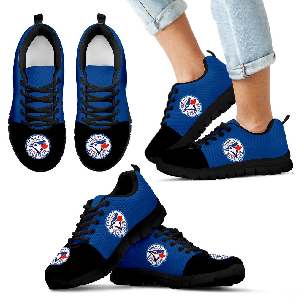 Two Colors Aparted Toronto Blue Jays Sneakers Two Colors Aparted Toronto Blue Jays Sneakers