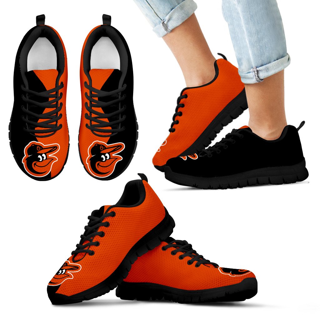 Two Colors Trending Lovely Baltimore Orioles Sneakers Two Colors Trending Lovely Baltimore Orioles Sneakers