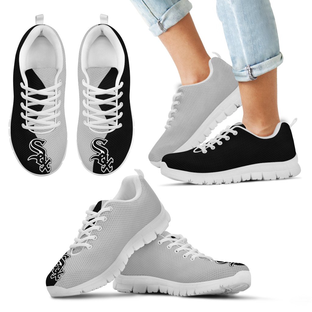 Two-Colors-Trending-Lovely-Chicago-White-Sox-Sneakers-1