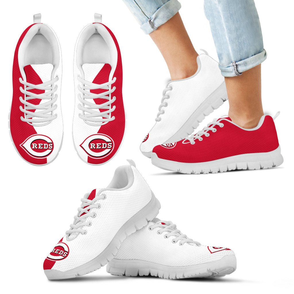 Two-Colors-Trending-Lovely-Cincinnati-Reds-Sneakers-1