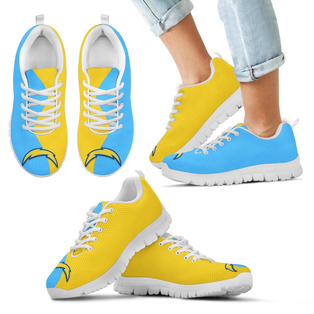 Two-Colors-Trending-Lovely-Los-Angeles-Chargers-Sneakers-1