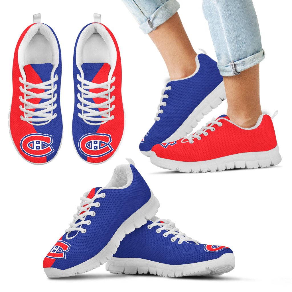 Two-Colors-Trending-Lovely-Montreal-Canadiens-Sneakers-1