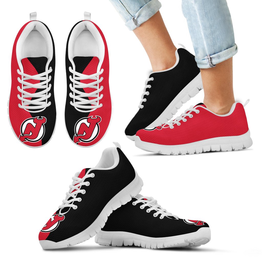 Two-Colors-Trending-Lovely-New-Jersey-Devils-Sneakers-1