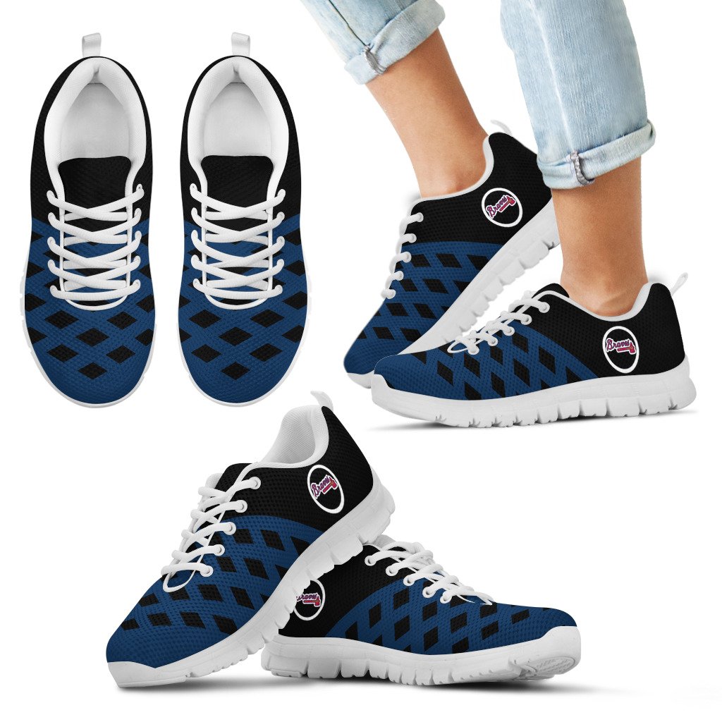 Two-Colours-Cross-Line-Atlanta-Braves-Sneakers-1