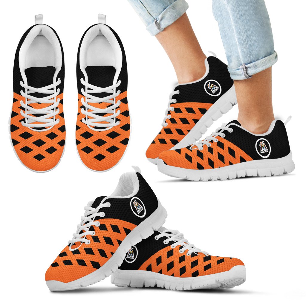 Two-Colours-Cross-Line-Miami-Marlins-Sneakers-1