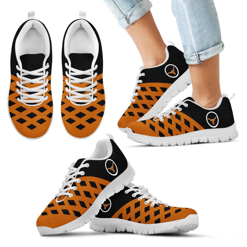 Two-Colours-Cross-Line-Texas-Longhorns-Sneakers-1