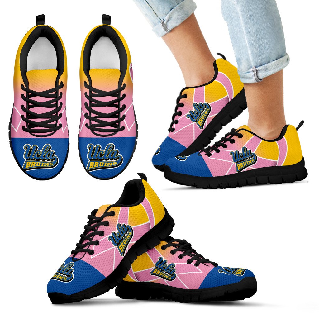 UCLA Bruins Cancer Pink Ribbon Sneakers UCLA Bruins Cancer Pink Ribbon Sneakers
