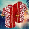 USC Trojans White Aloha Floral Hawaiian Shirt