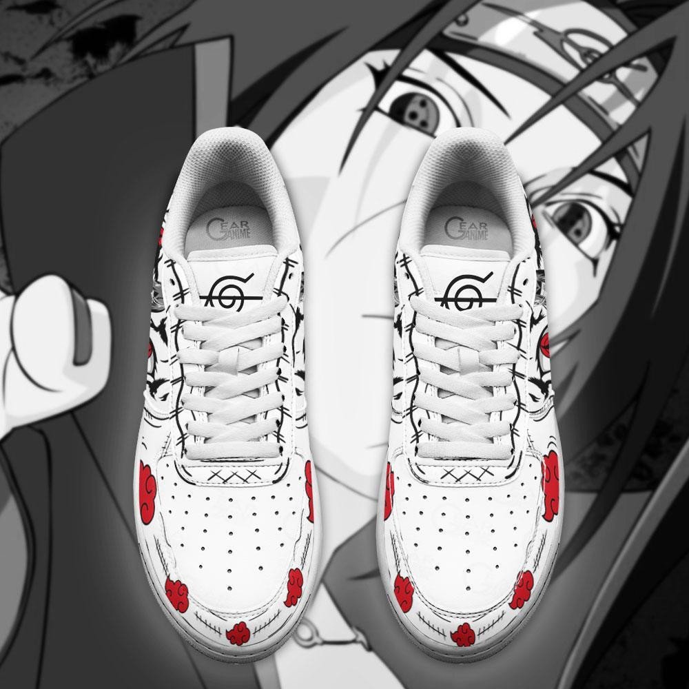 Uchiha Itachi Sharingan Eyes Anime Air Force Shoes Uchiha Itachi Sharingan Eyes Anime Air Force Shoes