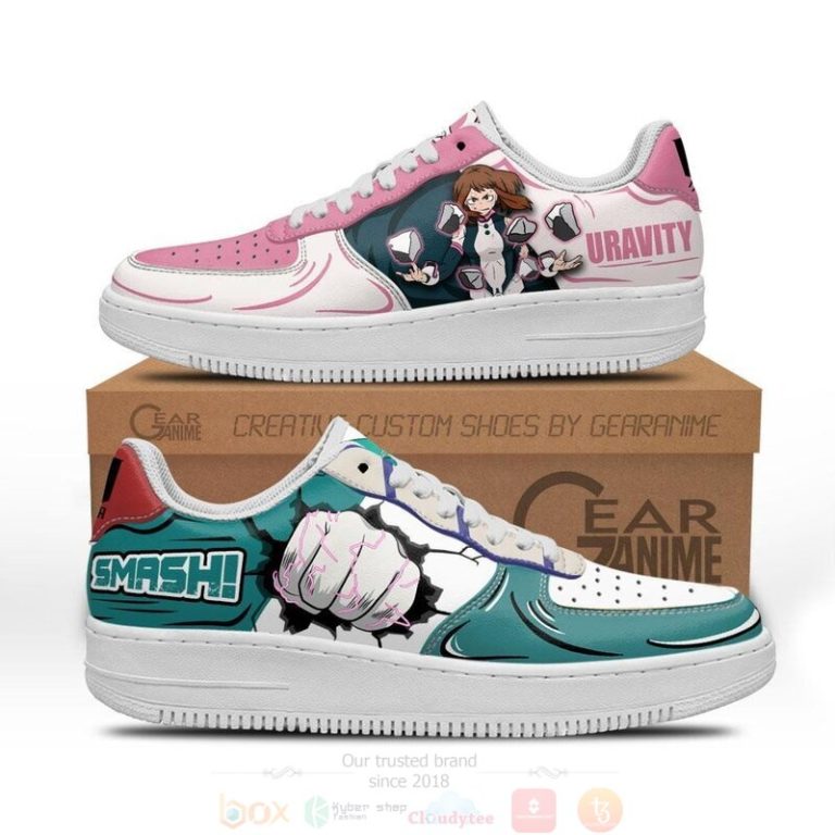 Uraraka-And-Deku-Air-Anime-My-Hero-Academia-Air-Force-Shoes-1