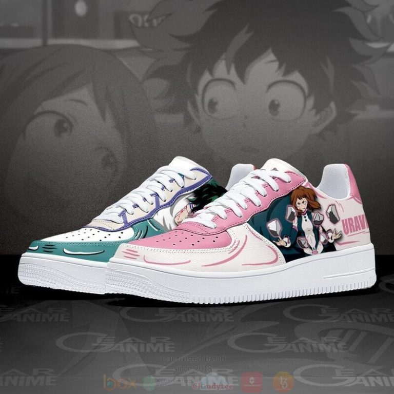 Uraraka-And-Deku-Air-Anime-My-Hero-Academia-Air-Force-Shoes-3