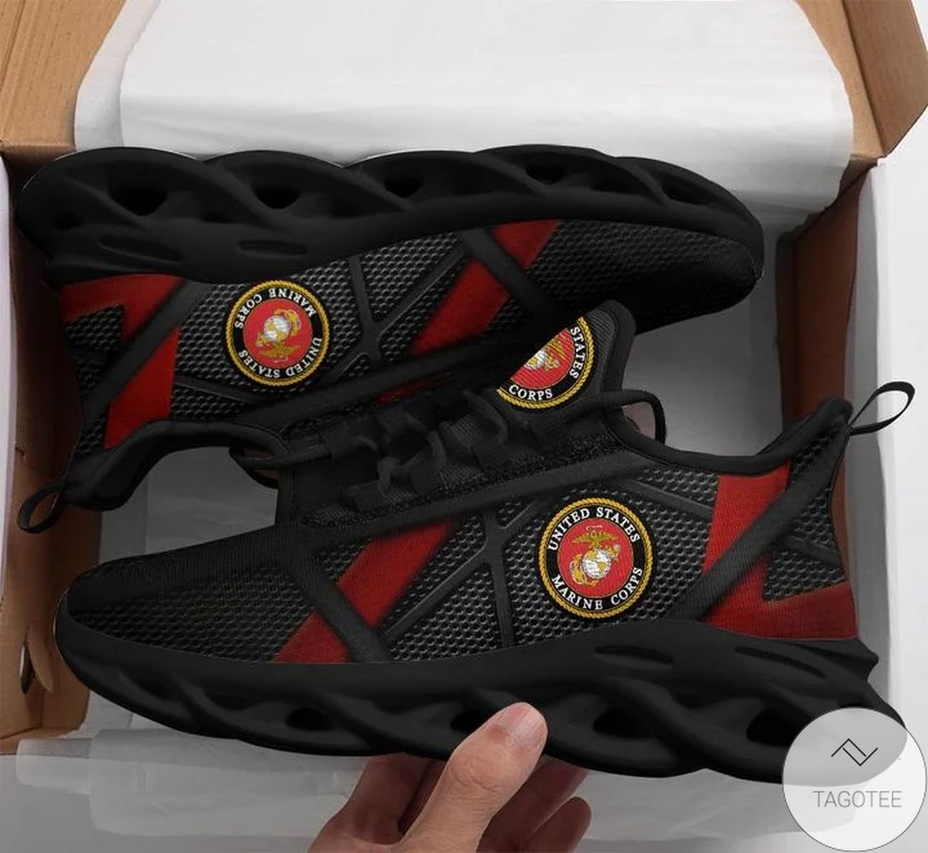 Us Marine Logo Sneaker Max Soul Shoes Us Marine Logo Sneaker Max Soul Shoes