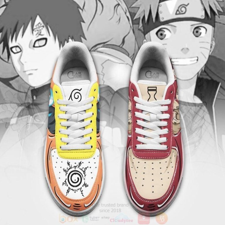 Uzumaki-And-Gaara-Air-Jutsu-Anime-Air-Force-Shoes-3