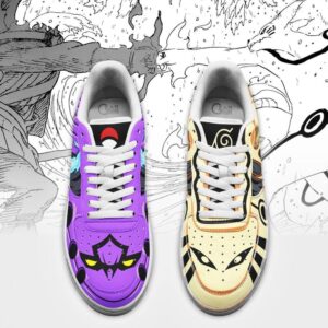 Uzumaki Bijuu And Sasuke Susanoo Anime Air Force Shoes