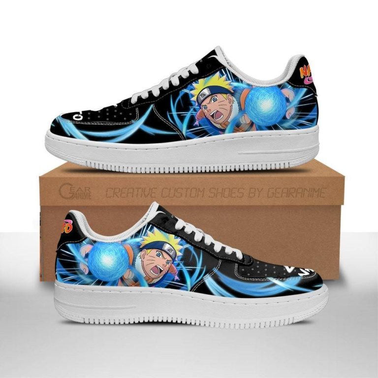 Uzumaki-Skill-Anime-Leather-Air-Force-Shoes-1
